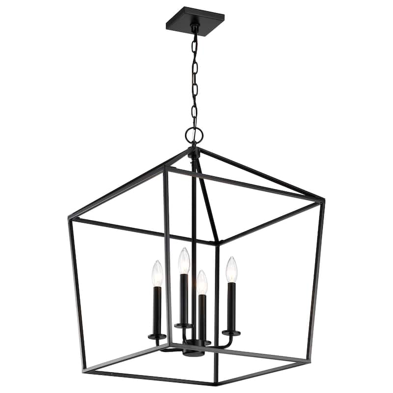 Nuvo Lighting 60/7932 Emma 4 Light 20" Wide Taper Candle Pendant