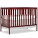 preview thumbnail 1 of 9, Dream On Me Synergy 5-In-1 Convertible Crib In Cherry Cherry