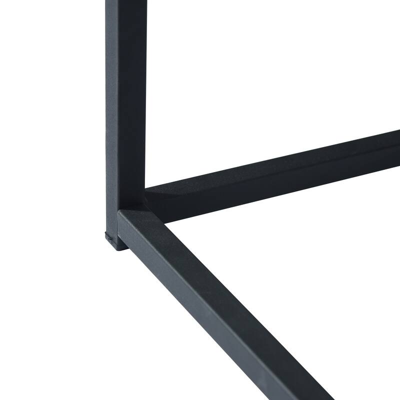 Nightstand with Metal Frame
