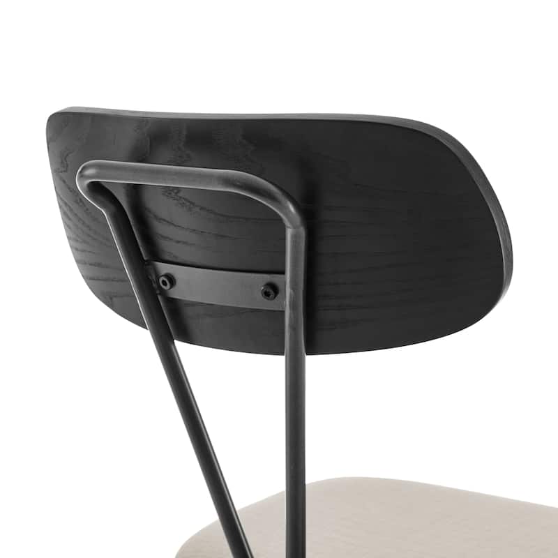 NPD Furniture Elise Fabric Dining Side Chair (Set of 4)