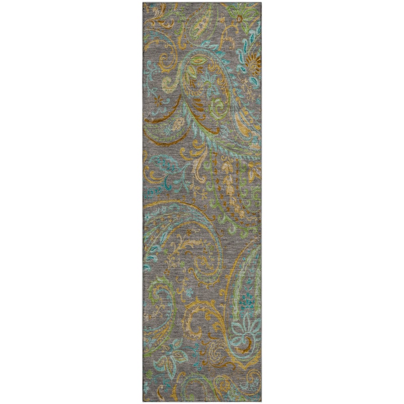 Premium Washable Super Soft Traditional Paisley Mayfield Rug