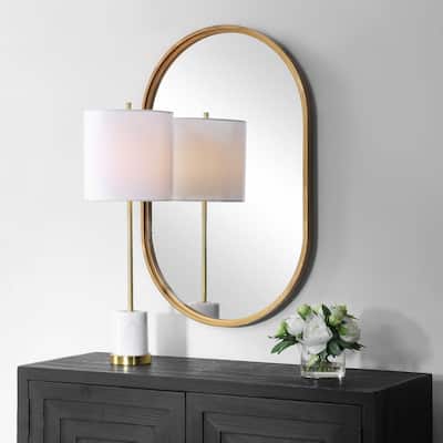 Gracewood Hollow Iron Capsule-shaped Mirror