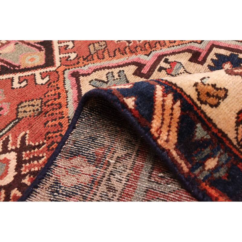 ECARPETGALLERY Hand-knotted Konya Anatolian Dark Copper Wool Rug - 3'7 x 9'3