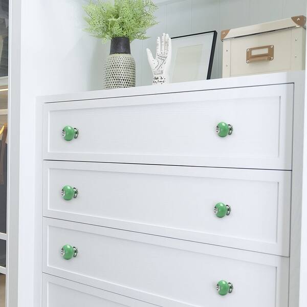 Shop Ceramic Vintage Knob Drawer Round Handle Cupboard Wardrobe