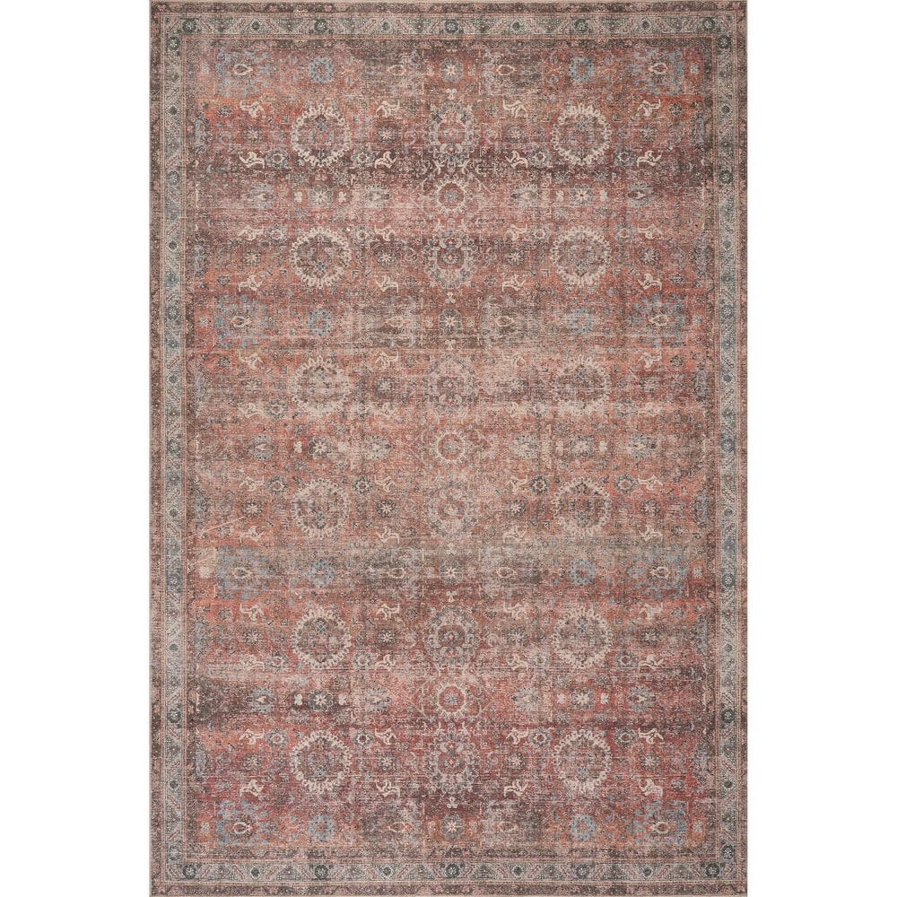 Nuloom Mirelli Antiqued Jute-Blend Area Rug