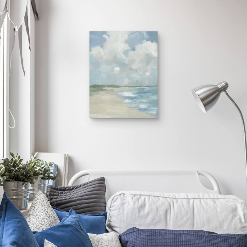 Calming Seas by Liz Jardine Canvas Art Print