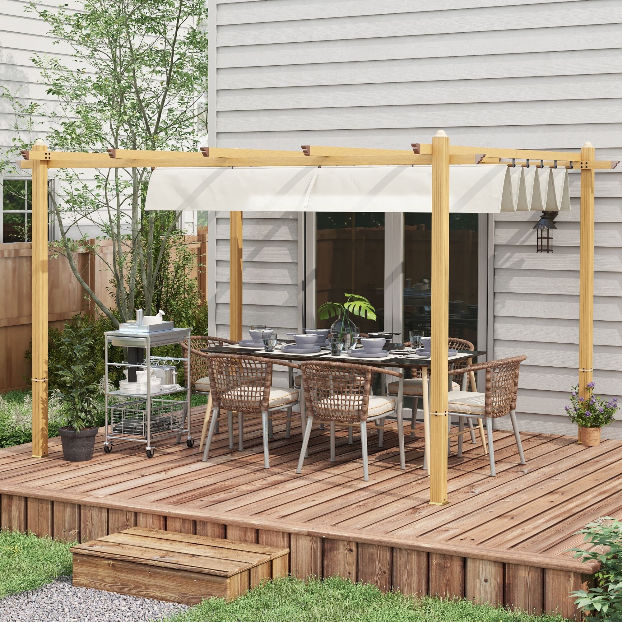 Outdoor garden shelter deals