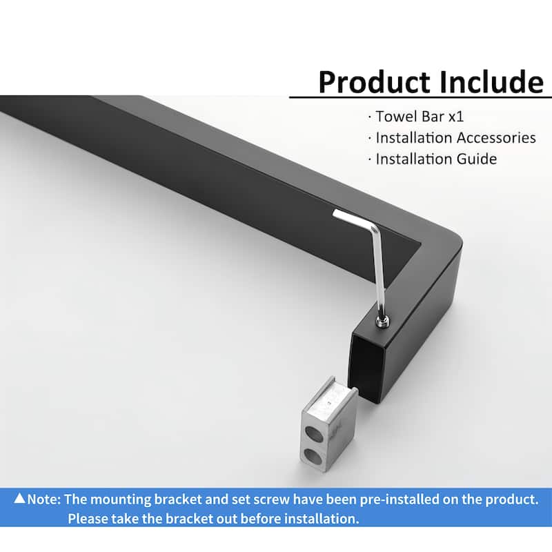 AITINKAN 24" Bathroom Towel Bar Towel Rack Towel Holder