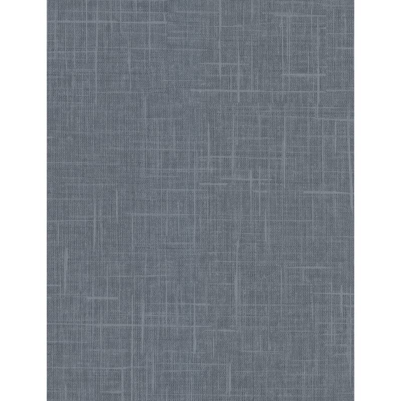 Stannis Teal Linen Texture Wallpaper