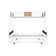 preview thumbnail 8 of 16, Metal Twin Over Full Bunk Bed with Trundle - CPC Certified