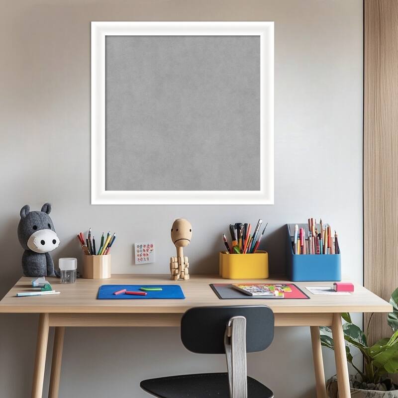 Amanti Art Oliver Black Narrow Framed