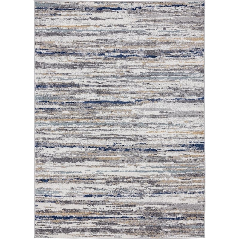 Luxe Weavers Modern Abstract Stripe Area Rug