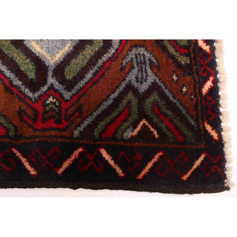 ECARPETGALLERY Hand-knotted Teimani Cream Wool Rug - 3'5 x 7'1