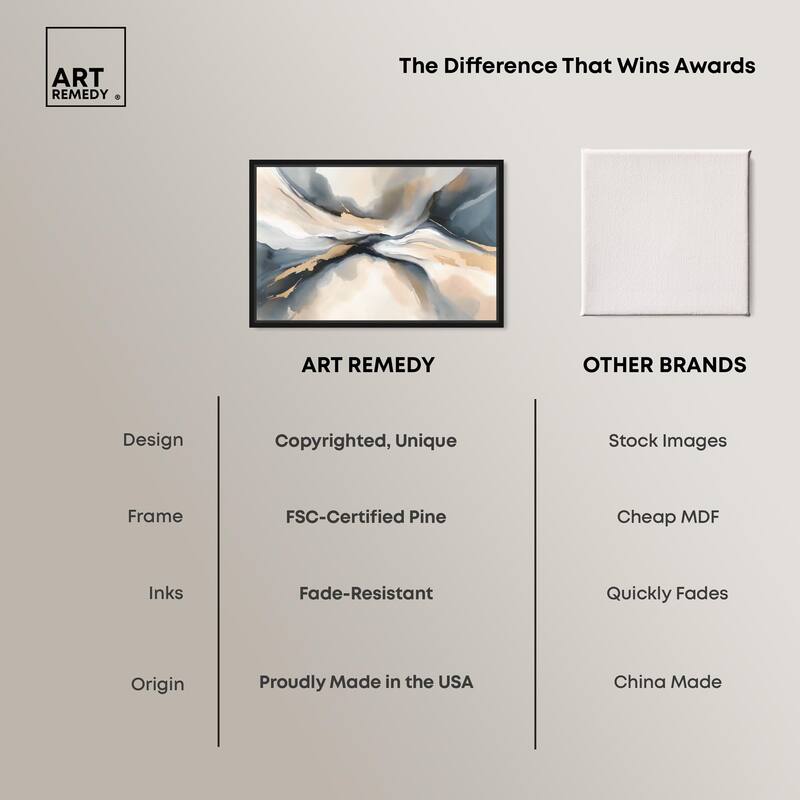 Dynamic Swirls I Canvas by Art Remedy