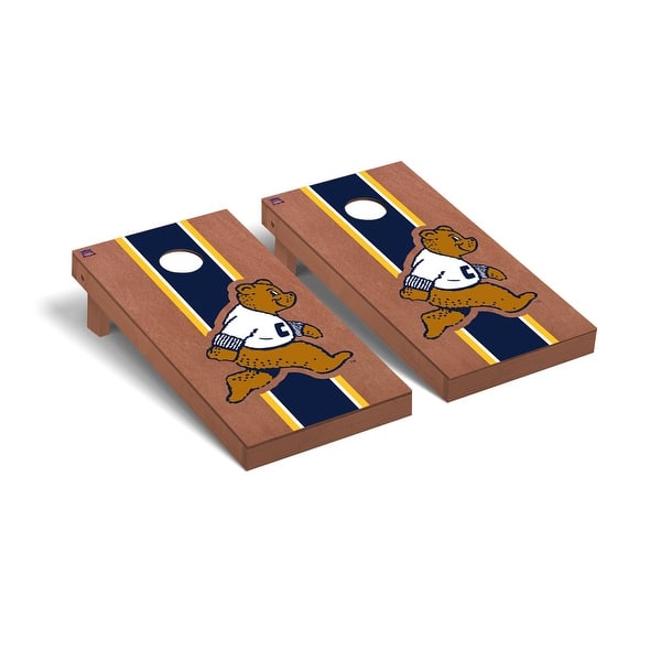slide 2 of 5, College Vault California-Berkeley Golden Bears Rosewood Cornhole Board Set