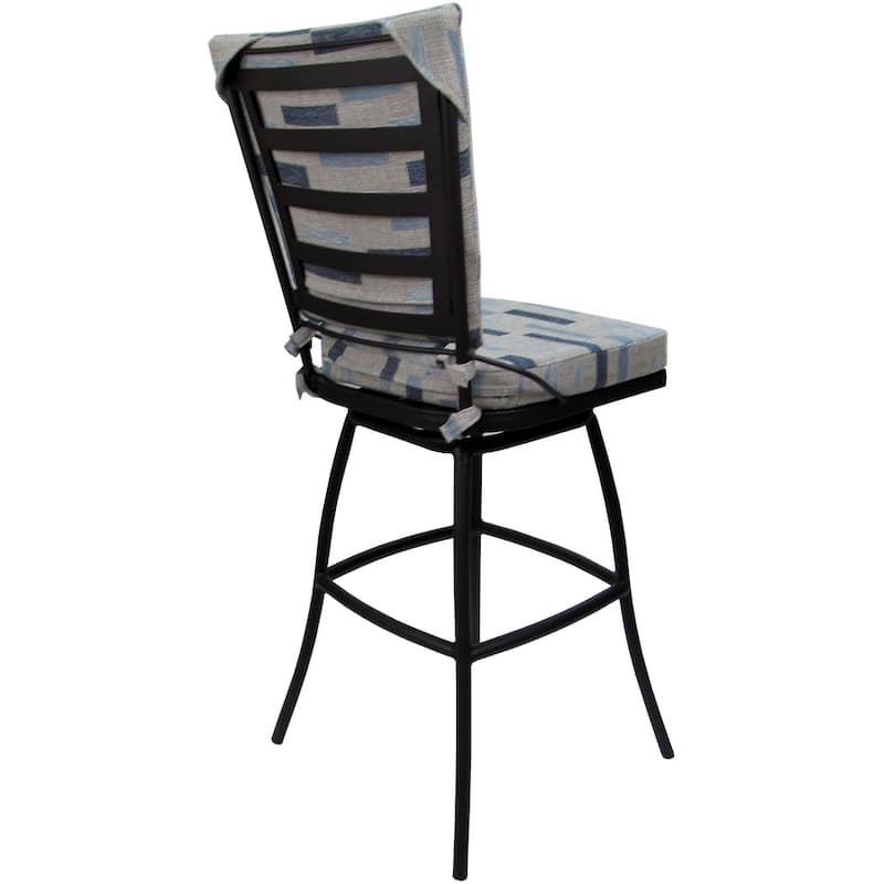 Outdoor Bar Stool Counter 26" 30" Extra Tall 34" - Jamey without Arms