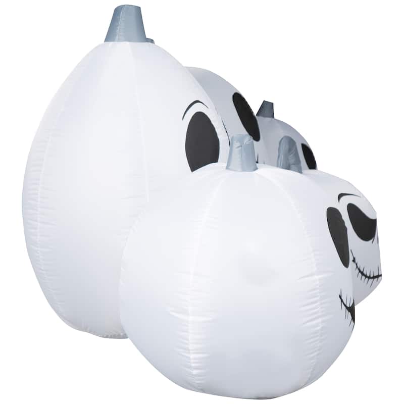 Airblown Inflatable Jack Skellington White Pumpkin Collection