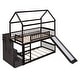 preview thumbnail 8 of 6, Twin Bunk Bed with 3 Drawers, Slide, Staircase, and Safety Guardrails
