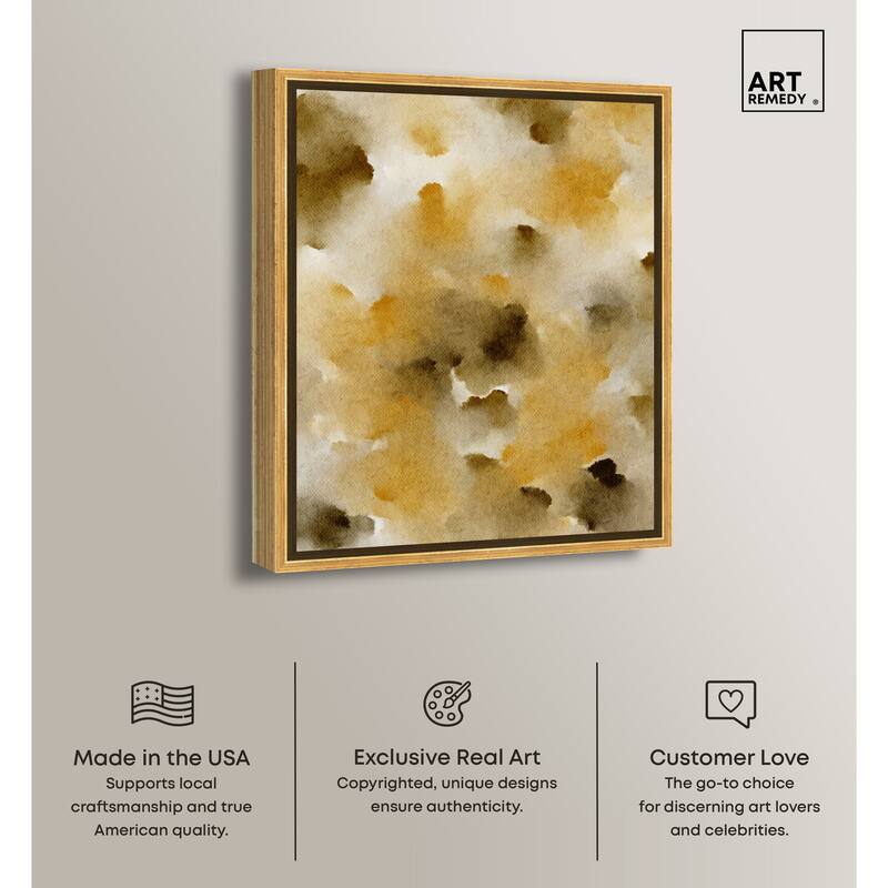 Art Remedy Granola Chocolate Chips Framed Watercolor Boho Abstracts