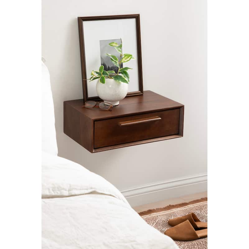 Kate and Laurel McCutcheon Wood Storage Shelf