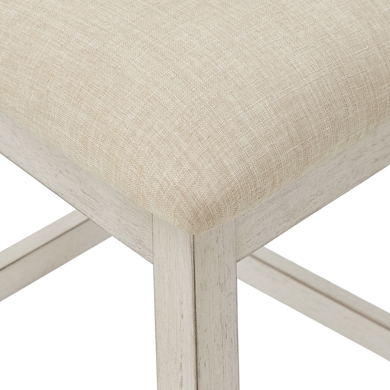 Plaga X-Back Cane Accent Counter Height Chair (Set of 2) by iNSPIRE Q Classic - Counter Height
