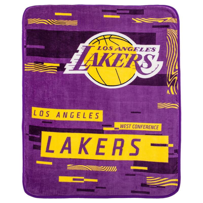 NBA 0806 Digitize - Lakers Raschel Throw
