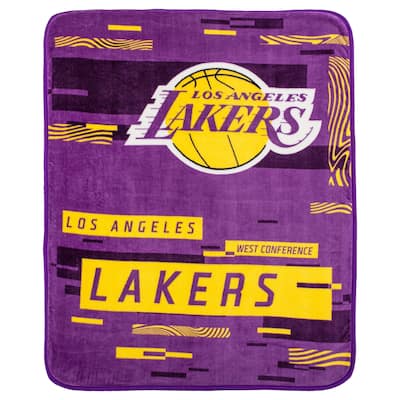 NBA 0806 Digitize - Lakers Raschel Throw