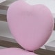 preview thumbnail 8 of 7, HOMCOM Heart Love Shaped Back Design Office Chair with Adjustable Height and 360 Swivel Castor Wheels, Pink