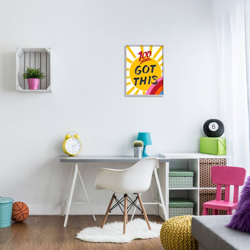 Stupell Got This Inspiring Phrase Framed Giclee Art Design by Pragya Kothari