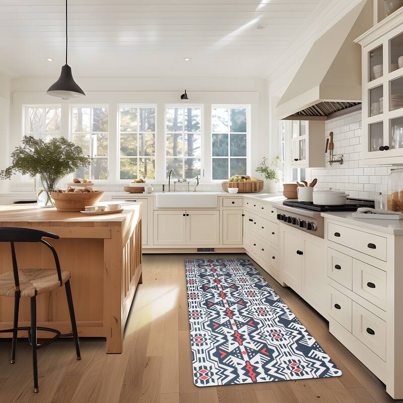 Ray Star Foam Kitchen wonderful matGreatPatterned - 39.00"x 20.10"x 0.30"