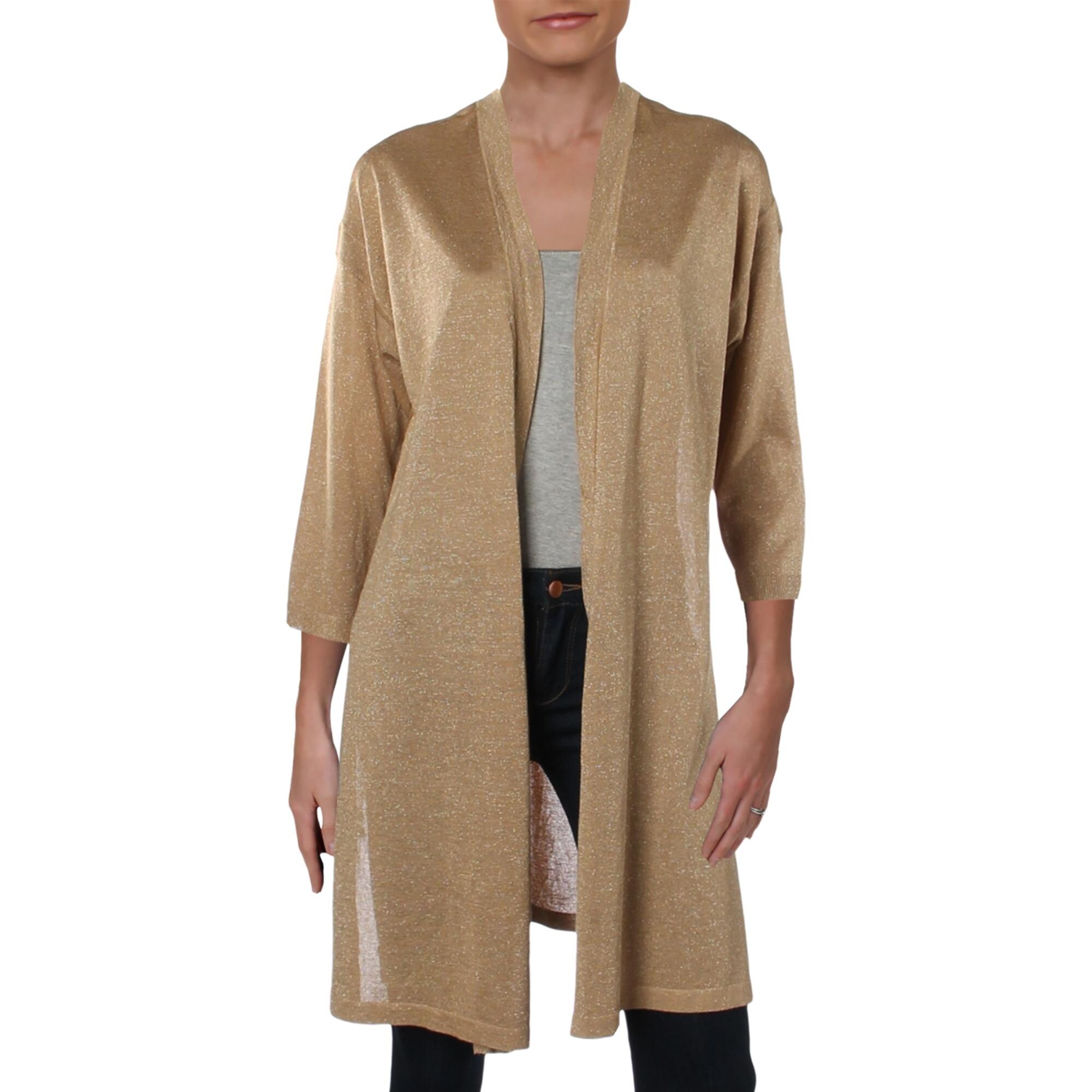 long glitter cardigan
