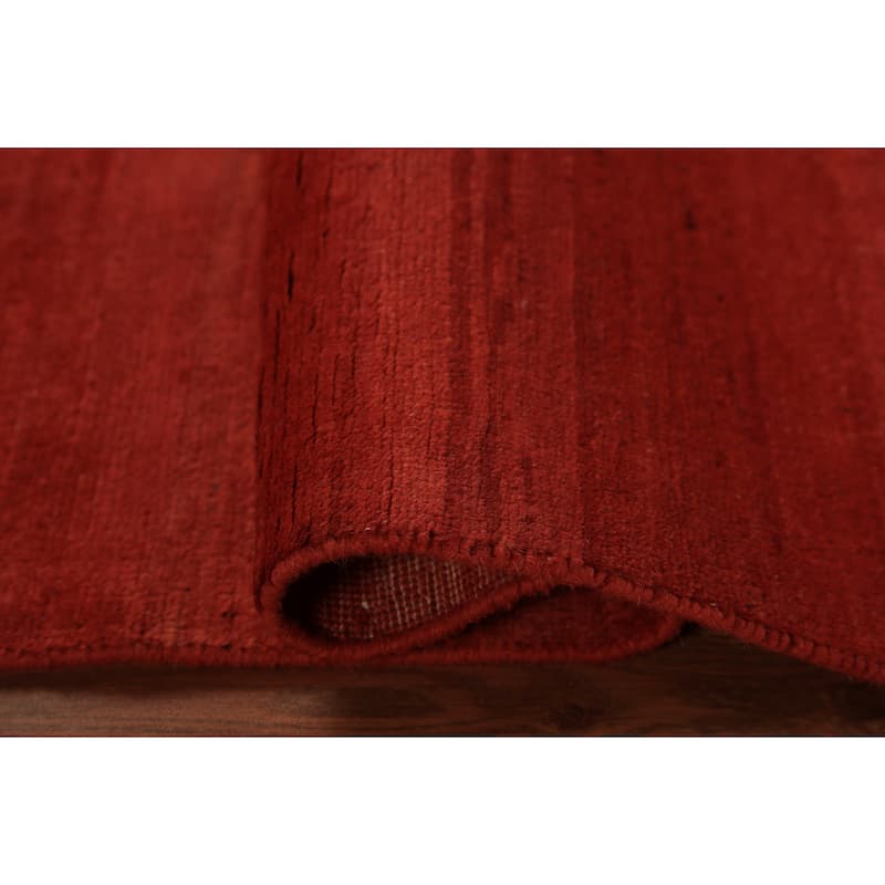 Gabbeh Modern Rug Handmade Bedroom Wool Carpet - 4'0" x 5'10"