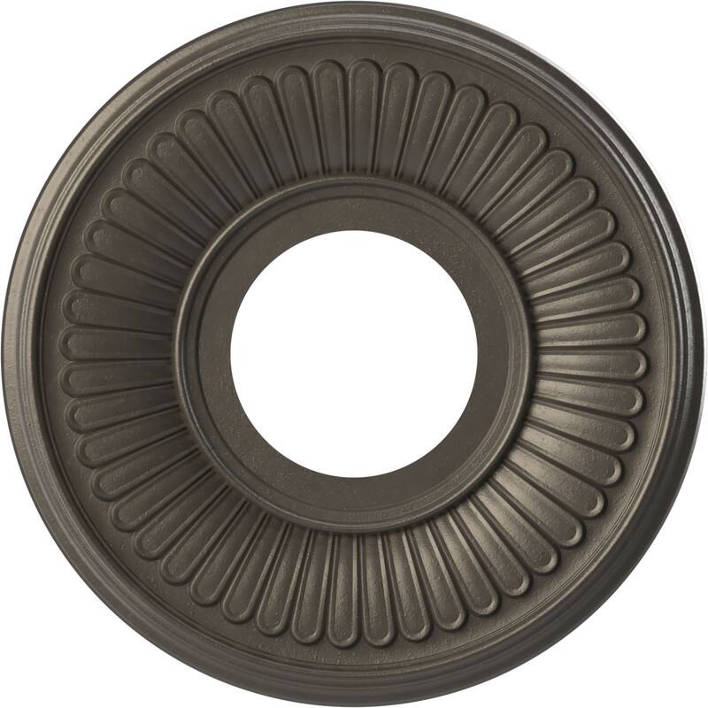 3 1/2" Inside Diameter - Berkshire Thermoformed PVC Ceiling Medallion