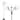 Medusa 5-Light Floor Lamp – Adjustable Shades - 69 Inches 15 Inches