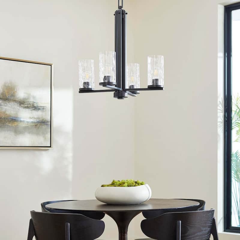 Quorum International 6111-4 Steinway 4 Light 22" Wide Chandelier