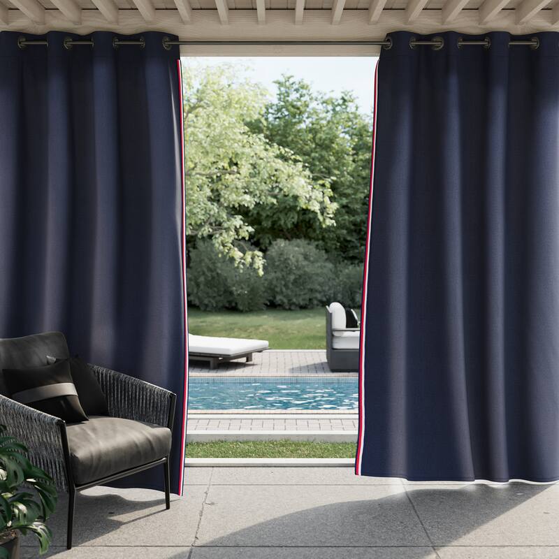 Tommy Hilfiger Hilfiger Stripe Curtain Panel Pair