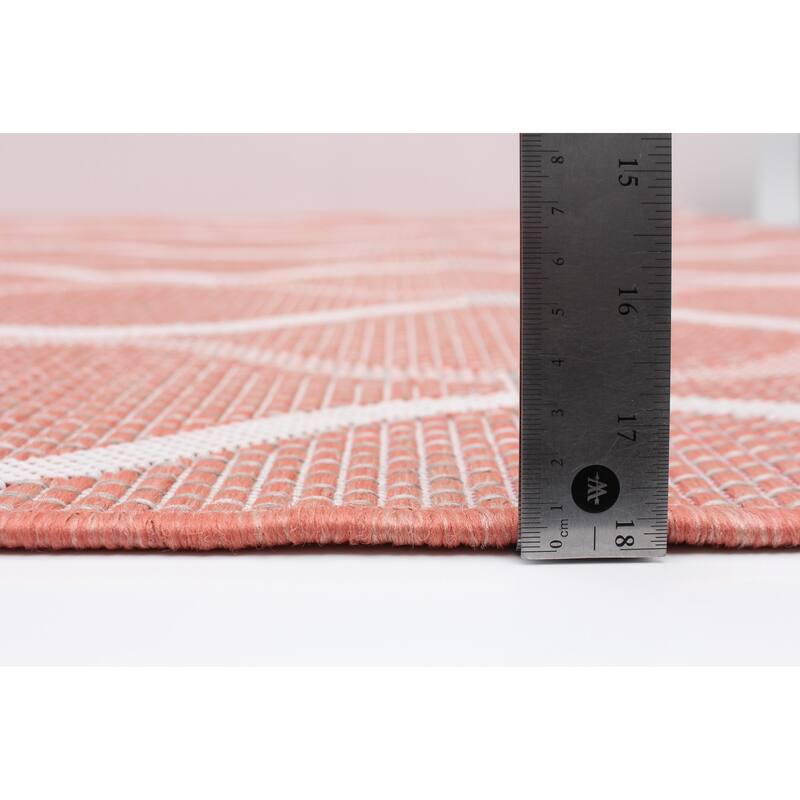 ECARPETGALLERY Veranda Abstract Indoor/ Outdoor Rug