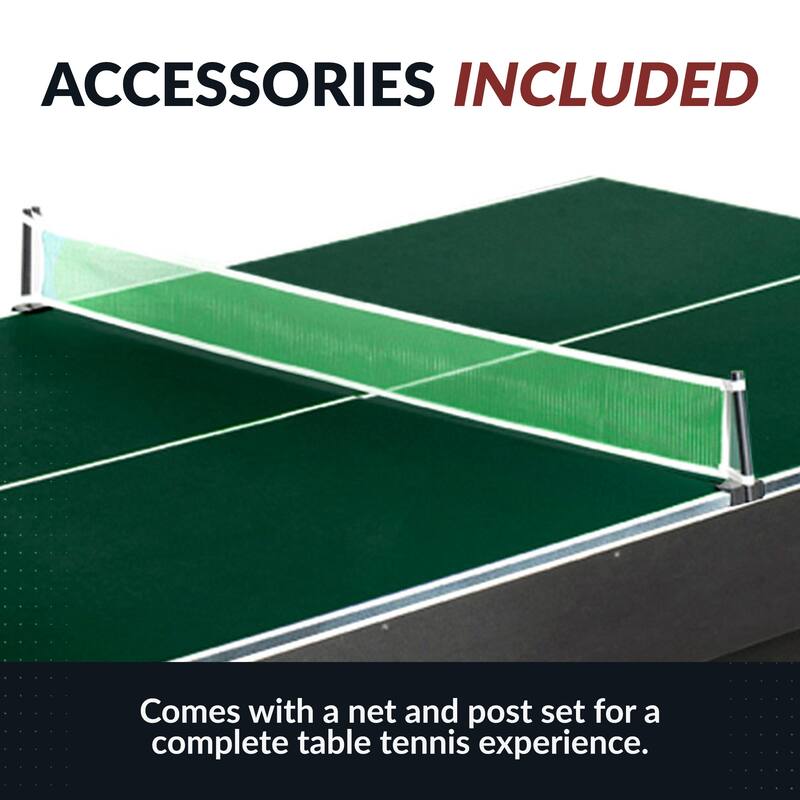 Hathaway Quick Set 12mm Table Tennis Conversion Top