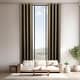 preview thumbnail 6 of 23, Aurora Home Extra Long Grommet Top Thermal Blackout Curtain Single Panel Olive - 52"x132"