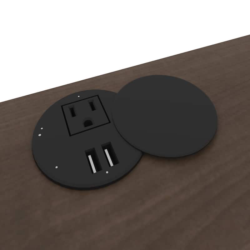 Bestar Upstand 72W x 30D Electric Height-Adjustable Standing Desk