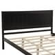preview thumbnail 42 of 62, Solid Wood Platform Bed Frame with Headboard & Strong Slats Support