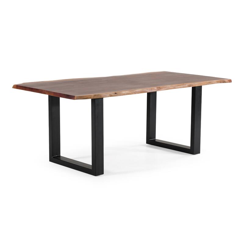 Modrest Taylor Modern Live Edge Wood Dining Table