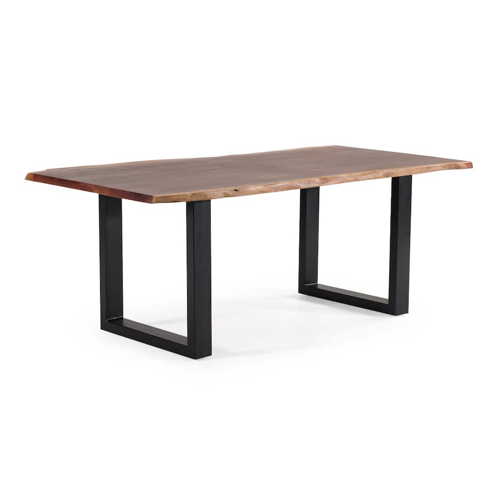 Modrest Taylor Modern Live Edge Wood Dining Table