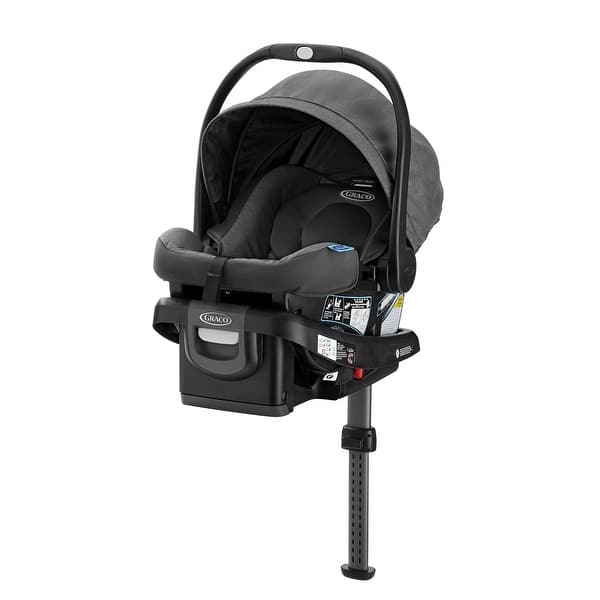 slide 2 of 6, Graco SnugRide DLX Infant Car Seat ft. Load Leg Technology, Astaire