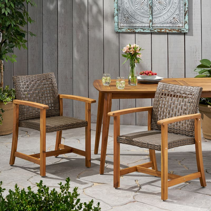 Modern Outdoor Lounge Chairs, Conversation Set for Patio, Balcony, Garden (2 Chairs)