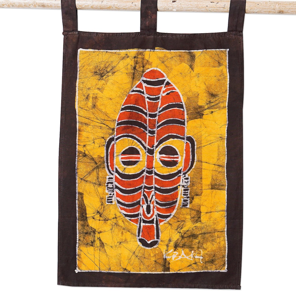 Novica Handmade Patapaa Cotton Wall Hanging