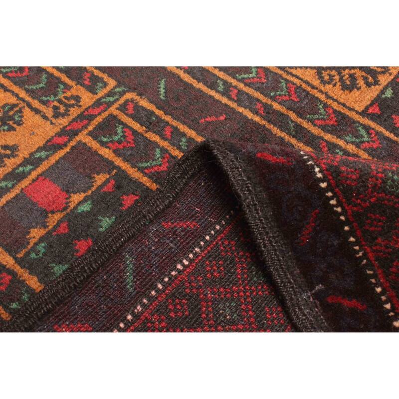 ECARPETGALLERY Hand-knotted Teimani Brown Wool Rug - 2'10 x 4'7