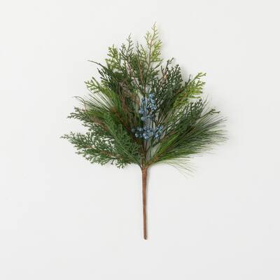 17" Artificial Juniper Pick
