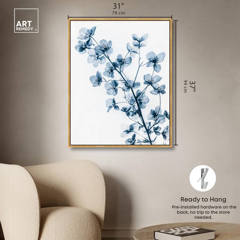 Translucent Petals II Canvas by Art Remedy