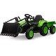 preview thumbnail 15 of 26, 3 in 1 Ride On Tractor with Trailer, 12V Kids Electric Vehicles Ride On Toy Green